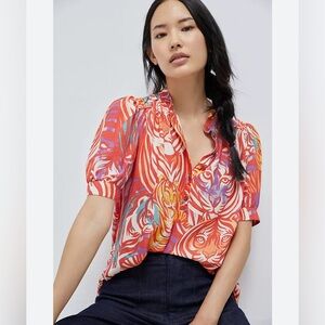 Anthropologie Cecilia Pettersson Dreamer Blouse XS